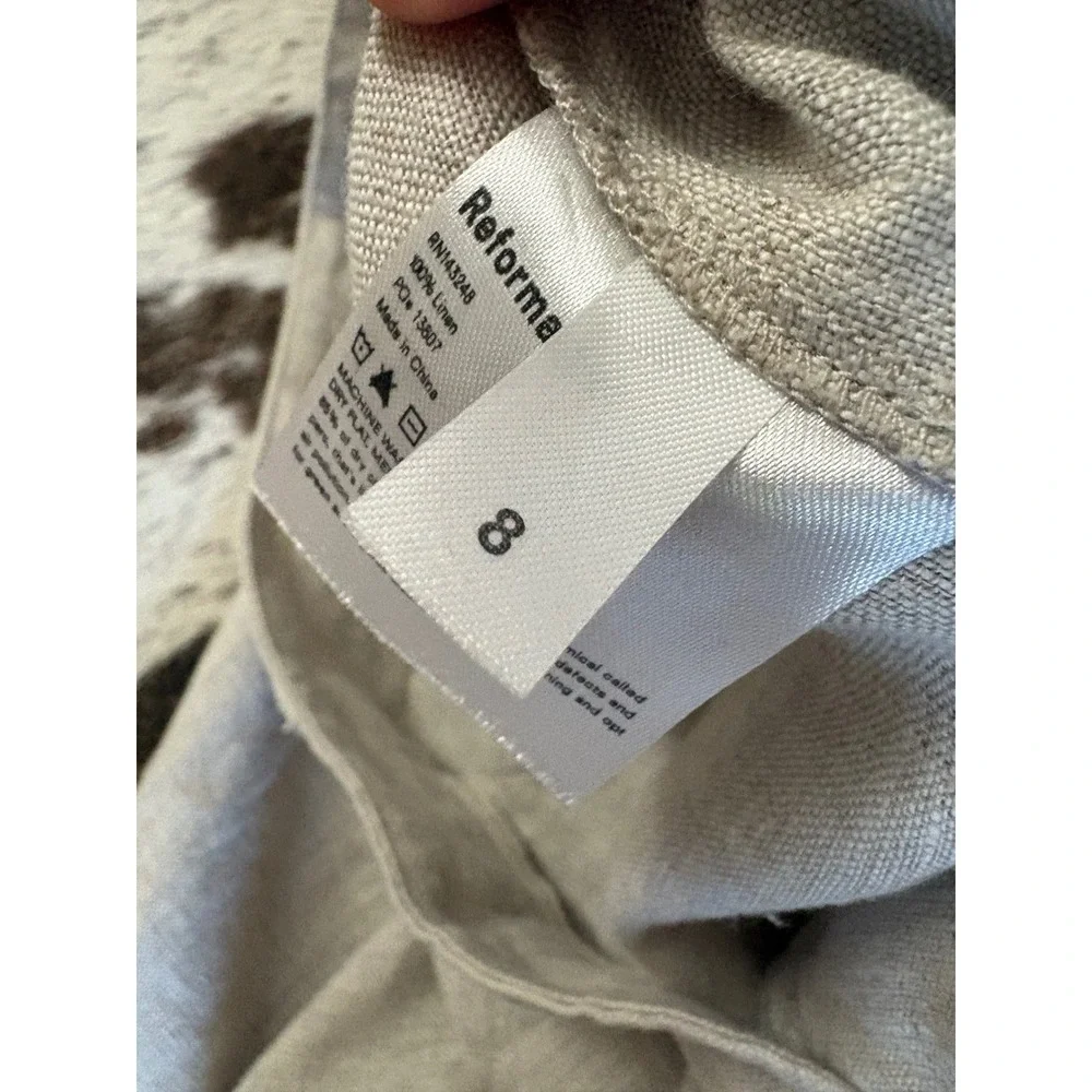 Reformation size fabric